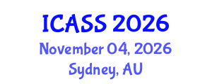 International Conference on Anthropological and Sociological Sciences (ICASS) November 04, 2026 - Sydney, Australia International Conference on Anthropological and Sociological Sciences (ICASS) November 04, 2026 - Sydney, Australia