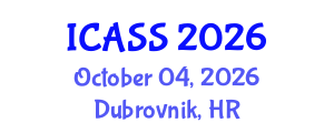 International Conference on Anthropological and Sociological Sciences (ICASS) October 04, 2026 - Dubrovnik, Croatia International Conference on Anthropological and Sociological Sciences (ICASS) October 04, 2026 - Dubrovnik, Croatia