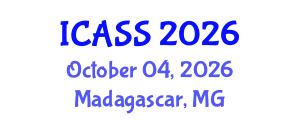 International Conference on Anthropological and Sociological Sciences (ICASS) October 04, 2026 - Madagascar, Madagascar International Conference on Anthropological and Sociological Sciences (ICASS) October 04, 2026 - Madagascar, Madagascar