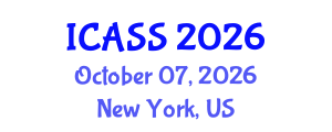 International Conference on Anthropological and Sociological Sciences (ICASS) October 07, 2026 - New York, United States International Conference on Anthropological and Sociological Sciences (ICASS) October 07, 2026 - New York, United States