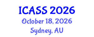 International Conference on Anthropological and Sociological Sciences (ICASS) October 18, 2026 - Sydney, Australia International Conference on Anthropological and Sociological Sciences (ICASS) October 18, 2026 - Sydney, Australia