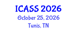International Conference on Anthropological and Sociological Sciences (ICASS) October 25, 2026 - Tunis, Tunisia International Conference on Anthropological and Sociological Sciences (ICASS) October 25, 2026 - Tunis, Tunisia