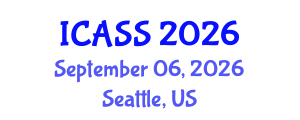International Conference on Anthropological and Sociological Sciences (ICASS) September 06, 2026 - Seattle, United States International Conference on Anthropological and Sociological Sciences (ICASS) September 06, 2026 - Seattle, United States