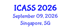 International Conference on Anthropological and Sociological Sciences (ICASS) September 09, 2026 - Singapore, Singapore International Conference on Anthropological and Sociological Sciences (ICASS) September 09, 2026 - Singapore, Singapore