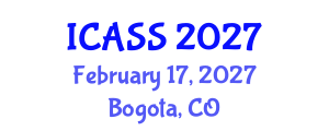 International Conference on Anthropological and Sociological Sciences (ICASS) February 17, 2027 - Bogota, Colombia International Conference on Anthropological and Sociological Sciences (ICASS) February 17, 2027 - Bogota, Colombia