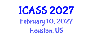 International Conference on Anthropological and Sociological Sciences (ICASS) February 10, 2027 - Houston, United States International Conference on Anthropological and Sociological Sciences (ICASS) February 10, 2027 - Houston, United States