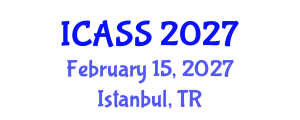 International Conference on Anthropological and Sociological Sciences (ICASS) February 15, 2027 - Istanbul, Turkey International Conference on Anthropological and Sociological Sciences (ICASS) February 15, 2027 - Istanbul, Turkey