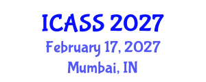 International Conference on Anthropological and Sociological Sciences (ICASS) February 17, 2027 - Mumbai, India International Conference on Anthropological and Sociological Sciences (ICASS) February 17, 2027 - Mumbai, India
