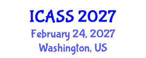 International Conference on Anthropological and Sociological Sciences (ICASS) February 24, 2027 - Washington, United States International Conference on Anthropological and Sociological Sciences (ICASS) February 24, 2027 - Washington, United States