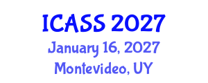 International Conference on Anthropological and Sociological Sciences (ICASS) January 16, 2027 - Montevideo, Uruguay International Conference on Anthropological and Sociological Sciences (ICASS) January 16, 2027 - Montevideo, Uruguay