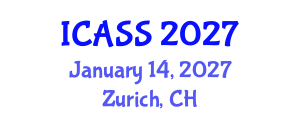 International Conference on Anthropological and Sociological Sciences (ICASS) January 14, 2027 - Zurich, Switzerland International Conference on Anthropological and Sociological Sciences (ICASS) January 14, 2027 - Zurich, Switzerland