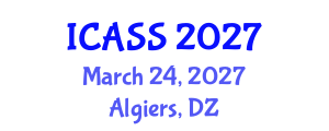 International Conference on Anthropological and Sociological Sciences (ICASS) March 24, 2027 - Algiers, Algeria International Conference on Anthropological and Sociological Sciences (ICASS) March 24, 2027 - Algiers, Algeria