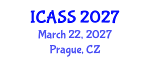 International Conference on Anthropological and Sociological Sciences (ICASS) March 22, 2027 - Prague, Czechia