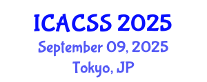 International Conference on Anthropological, Cultural and Sociological Studies (ICACSS) September 09, 2025 - Tokyo, Japan