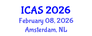 International Conference on Anthropology and Sustainability (ICAS) February 08, 2026 - Amsterdam, Netherlands