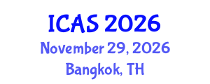 International Conference on Anthropology and Sustainability (ICAS) November 29, 2026 - Bangkok, Thailand International Conference on Anthropology and Sustainability (ICAS) November 29, 2026 - Bangkok, Thailand