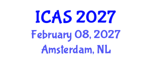 International Conference on Anthropology and Sustainability (ICAS) February 08, 2027 - Amsterdam, Netherlands International Conference on Anthropology and Sustainability (ICAS) February 08, 2027 - Amsterdam, Netherlands