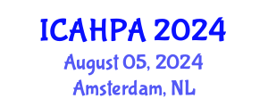International Conference on Anthropology, History, Philosophy and Archaeology (ICAHPA) August 05, 2024 - Amsterdam, Netherlands