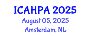 International Conference on Anthropology, History, Philosophy and Archaeology (ICAHPA) August 05, 2025 - Amsterdam, Netherlands