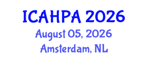 International Conference on Anthropology, History, Philosophy and Archaeology (ICAHPA) August 05, 2026 - Amsterdam, Netherlands