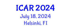 International Conference on Anthropology of Religion (ICAR) July 18, 2024 - Helsinki, Finland