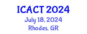 International Conference on Anti-Corruption and Transparency (ICACT) July 18, 2024 - Rhodes, Greece