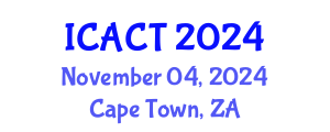 International Conference on Anti-Corruption and Transparency (ICACT) November 04, 2024 - Cape Town, South Africa