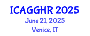 International Conference on Anti-Corruption, Good Governance and Human Rights (ICAGGHR) June 21, 2025 - Venice, Italy