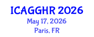 International Conference on Anti-Corruption, Good Governance and Human Rights (ICAGGHR) May 17, 2026 - Paris, France