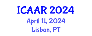 International Conference on Antibiotics and Antibiotic Resistance (ICAAR) April 11, 2024 - Lisbon, Portugal