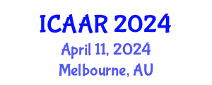 International Conference on Antibiotics and Antibiotic Resistance (ICAAR) April 11, 2024 - Melbourne, Australia