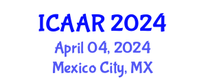 International Conference on Antibiotics and Antibiotic Resistance (ICAAR) April 04, 2024 - Mexico City, Mexico