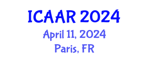 International Conference on Antibiotics and Antibiotic Resistance (ICAAR) April 11, 2024 - Paris, France