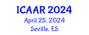 International Conference on Antibiotics and Antibiotic Resistance (ICAAR) April 25, 2024 - Seville, Spain