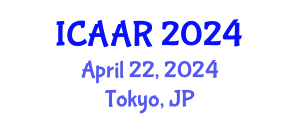 International Conference on Antibiotics and Antibiotic Resistance (ICAAR) April 22, 2024 - Tokyo, Japan