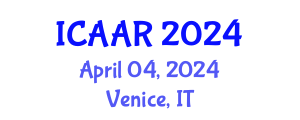 International Conference on Antibiotics and Antibiotic Resistance (ICAAR) April 04, 2024 - Venice, Italy