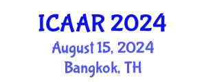 International Conference on Antibiotics and Antibiotic Resistance (ICAAR) August 15, 2024 - Bangkok, Thailand