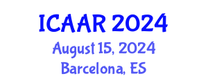 International Conference on Antibiotics and Antibiotic Resistance (ICAAR) August 15, 2024 - Barcelona, Spain