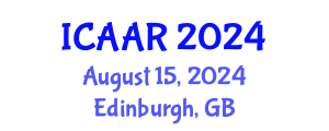 International Conference on Antibiotics and Antibiotic Resistance (ICAAR) August 15, 2024 - Edinburgh, United Kingdom