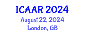 International Conference on Antibiotics and Antibiotic Resistance (ICAAR) August 22, 2024 - London, United Kingdom
