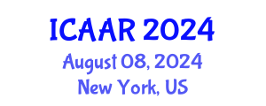 International Conference on Antibiotics and Antibiotic Resistance (ICAAR) August 08, 2024 - New York, United States