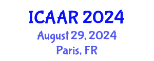 International Conference on Antibiotics and Antibiotic Resistance (ICAAR) August 29, 2024 - Paris, France