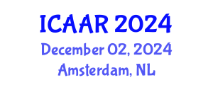 International Conference on Antibiotics and Antibiotic Resistance (ICAAR) December 02, 2024 - Amsterdam, Netherlands
