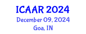 International Conference on Antibiotics and Antibiotic Resistance (ICAAR) December 09, 2024 - Goa, India