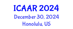 International Conference on Antibiotics and Antibiotic Resistance (ICAAR) December 30, 2024 - Honolulu, United States