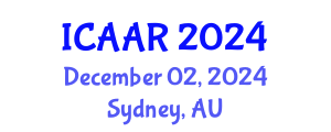 International Conference on Antibiotics and Antibiotic Resistance (ICAAR) December 02, 2024 - Sydney, Australia