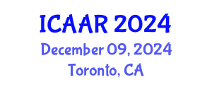 International Conference on Antibiotics and Antibiotic Resistance (ICAAR) December 09, 2024 - Toronto, Canada