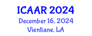 International Conference on Antibiotics and Antibiotic Resistance (ICAAR) December 16, 2024 - Vientiane, Laos