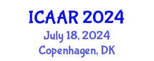 International Conference on Antibiotics and Antibiotic Resistance (ICAAR) July 18, 2024 - Copenhagen, Denmark