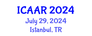 International Conference on Antibiotics and Antibiotic Resistance (ICAAR) July 29, 2024 - Istanbul, Turkey